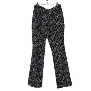Scotch & Soda floral bootcut pants